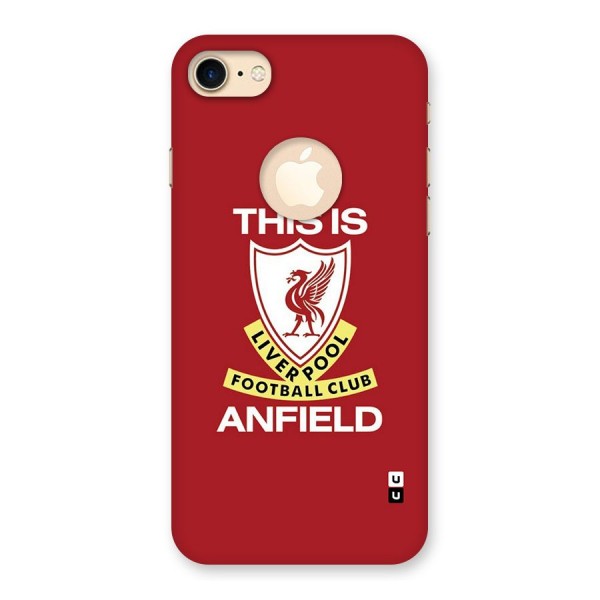 LiverPool Anfield Back Case for iPhone 8 Logo Cut