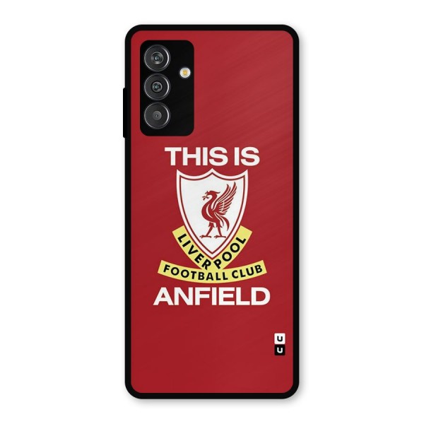 LiverPool Anfield Metal Back Case for Galaxy M14 5G