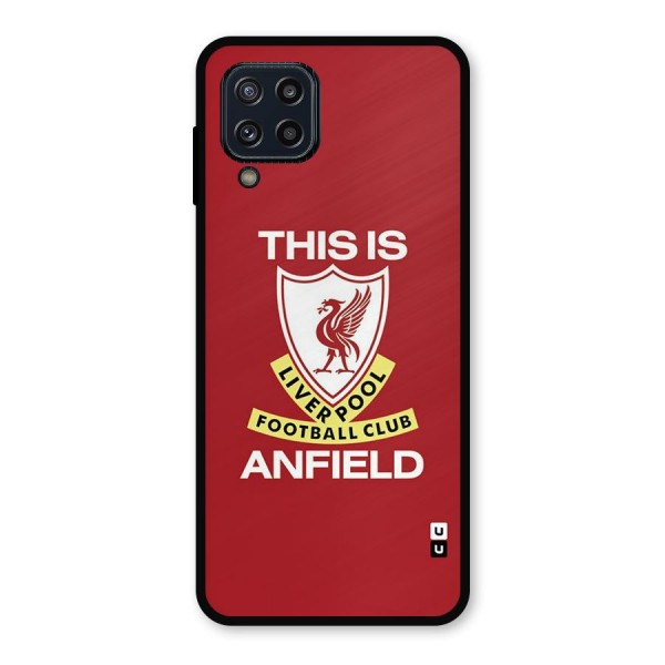 LiverPool Anfield Metal Back Case for Galaxy M32