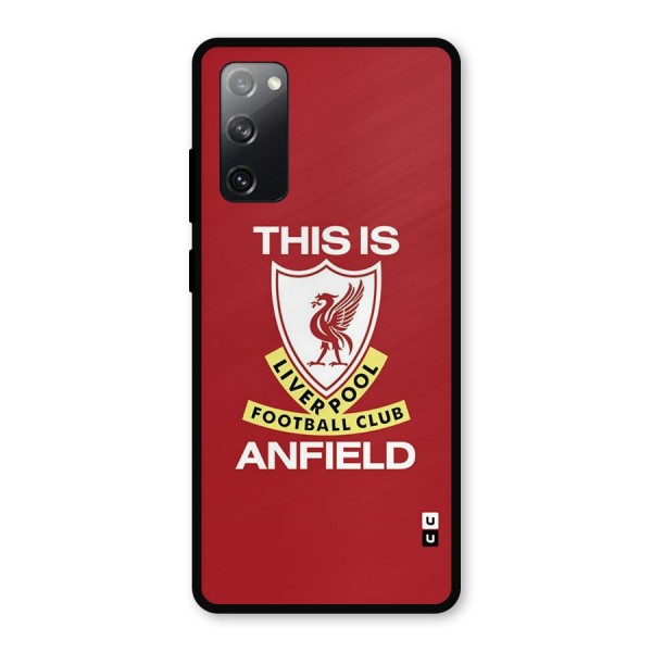 LiverPool Anfield Metal Back Case for Galaxy S20 FE