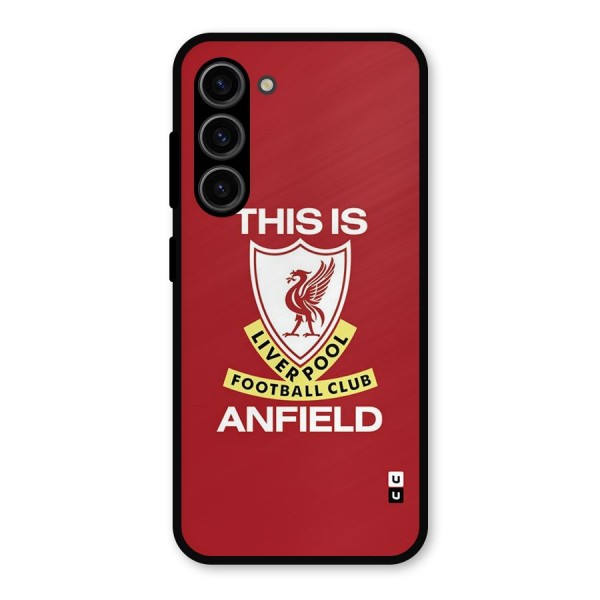 LiverPool Anfield Metal Back Case for Galaxy S23