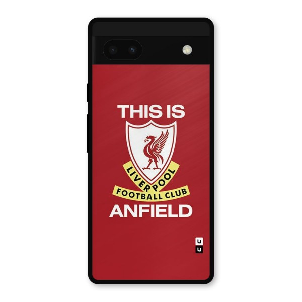 LiverPool Anfield Metal Back Case for Google Pixel 6a