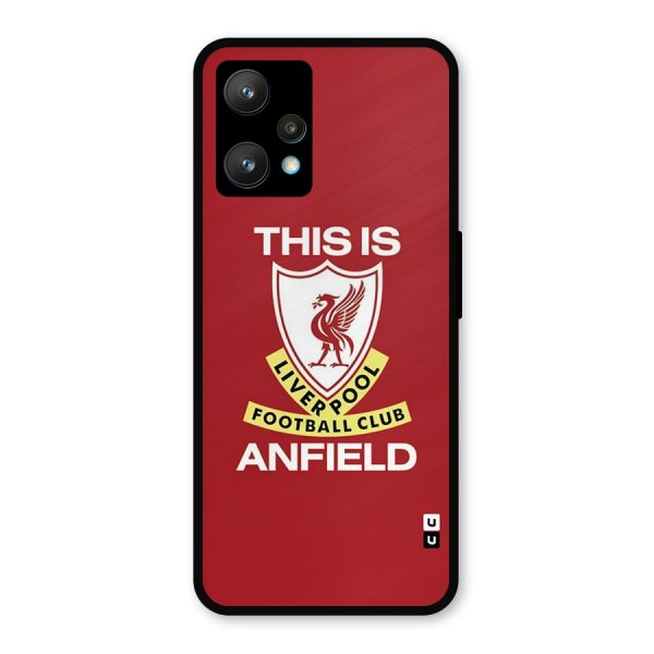 LiverPool Anfield Metal Back Case for Realme 9