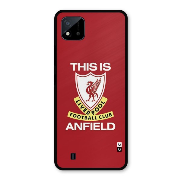 LiverPool Anfield Metal Back Case for Realme C11 2021