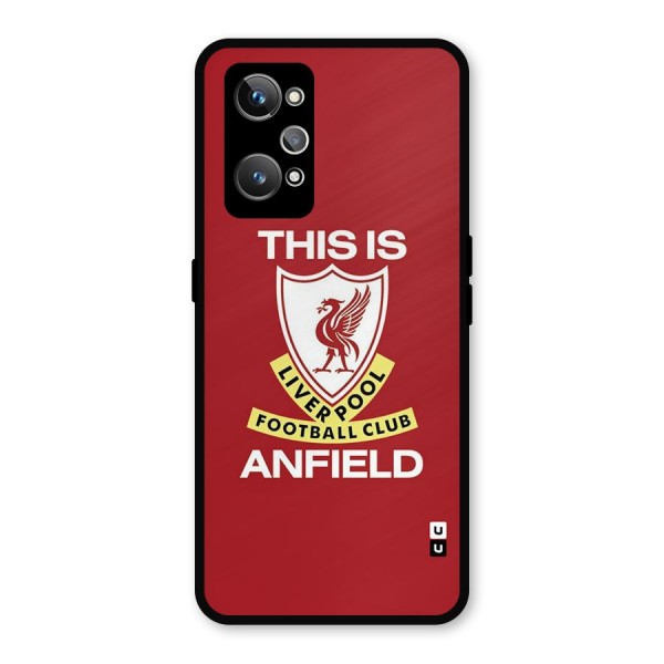 LiverPool Anfield Metal Back Case for Realme GT 2