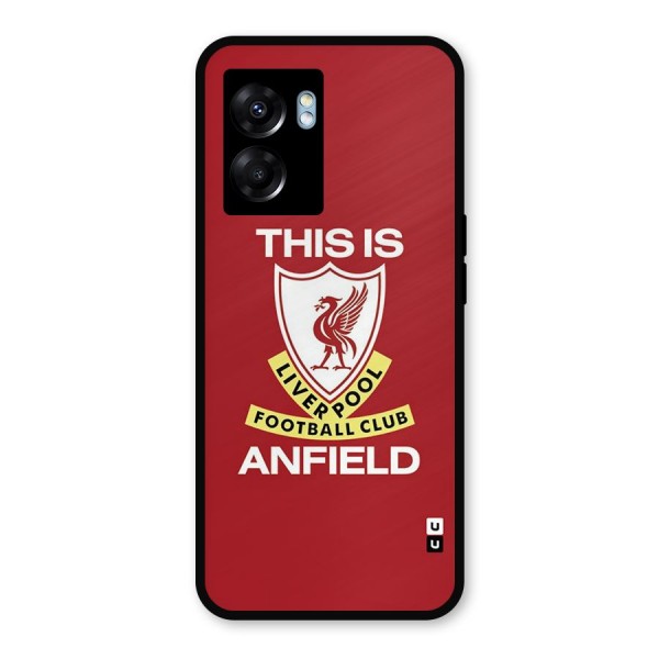 LiverPool Anfield Metal Back Case for Realme Narzo 50 5G