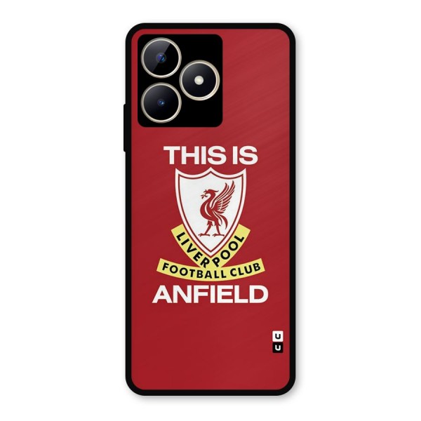 LiverPool Anfield Metal Back Case for Realme Narzo N53