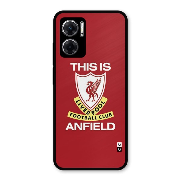 LiverPool Anfield Metal Back Case for Redmi 11 Prime 5G