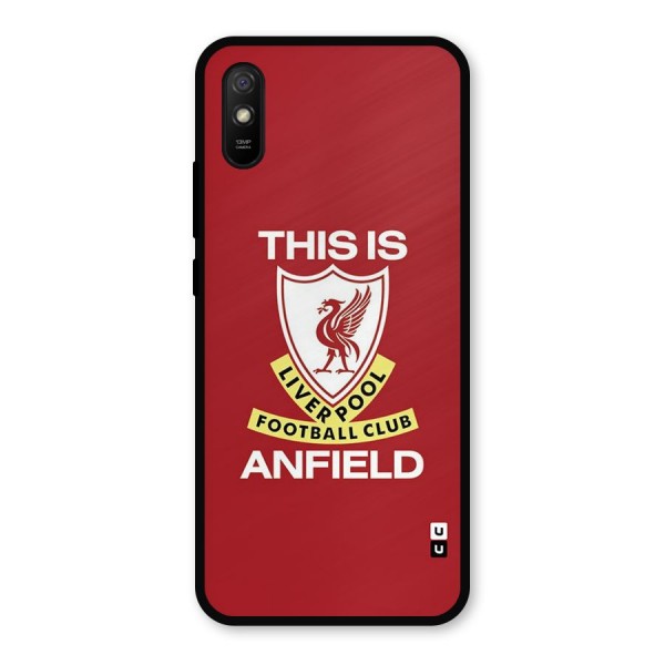 LiverPool Anfield Metal Back Case for Redmi 9i