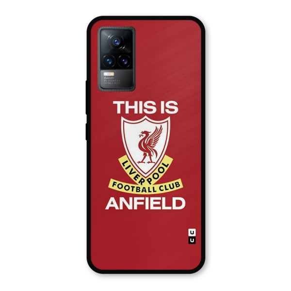 LiverPool Anfield Metal Back Case for Vivo Y73