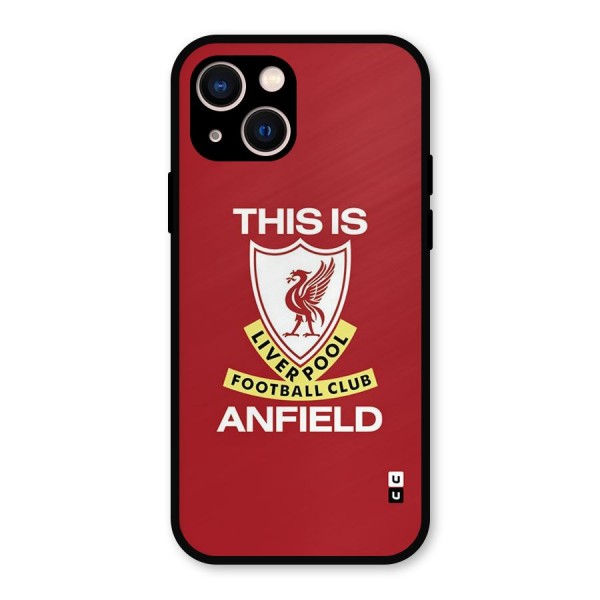 LiverPool Anfield Metal Back Case for iPhone 13