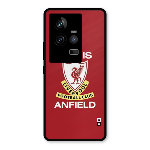 LiverPool Anfield Metal Back Case for iQOO 11 5G