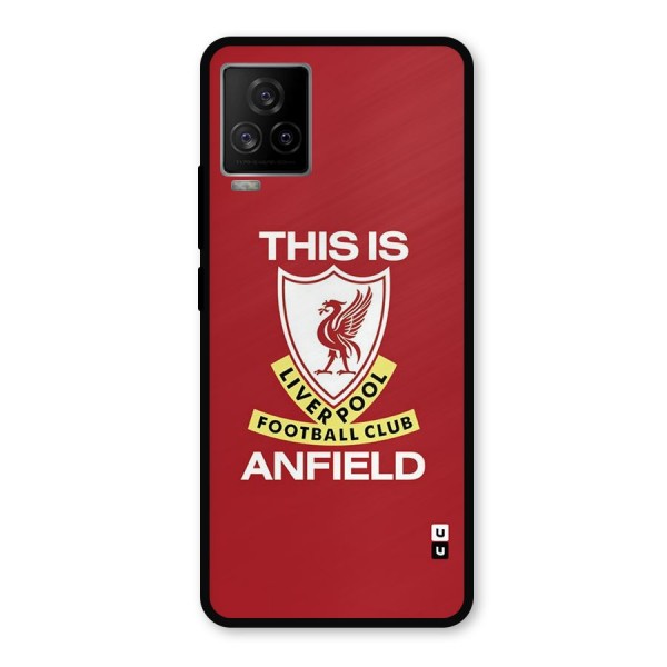 LiverPool Anfield Metal Back Case for iQOO 7 Legend 5G