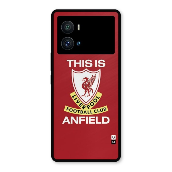 LiverPool Anfield Metal Back Case for iQOO 9 Pro