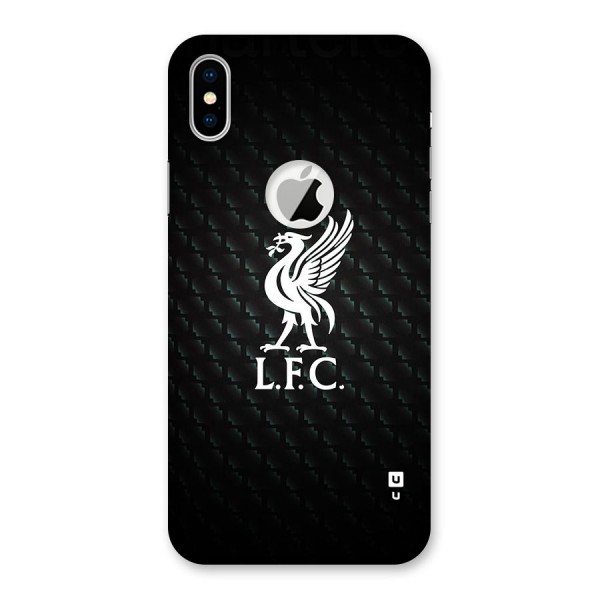 LiverPool Club Back Case for iPhone X Logo Cut