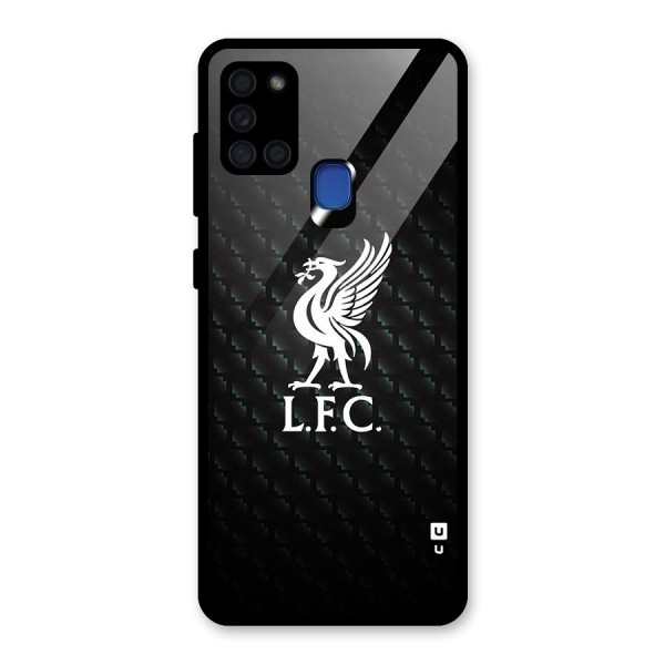 LiverPool Club Glass Back Case for Galaxy A21s