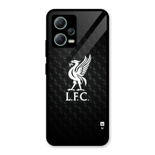 LiverPool Club Glass Back Case for Poco X5