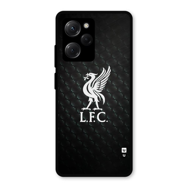 LiverPool Club Metal Back Case for Poco X5 Pro