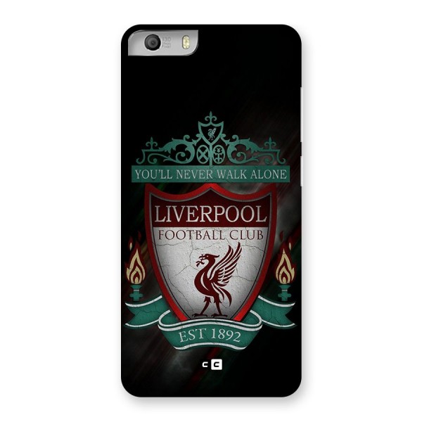 LiverPool FootBall Club Back Case for Canvas Knight 2