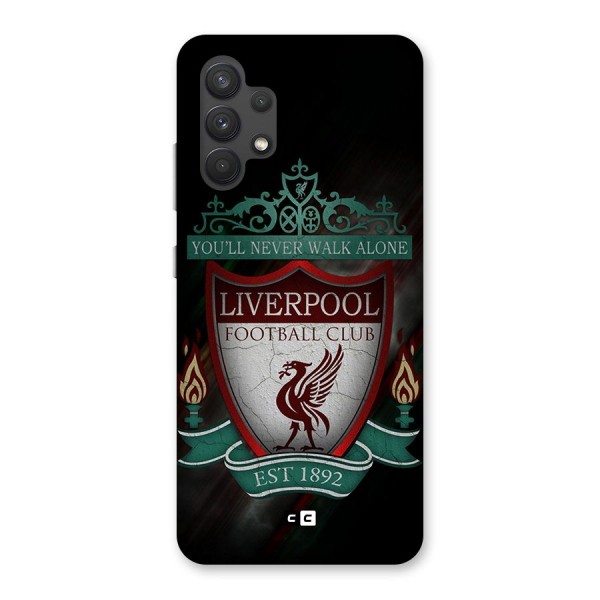 LiverPool FootBall Club Glass Back Case for Galaxy A32