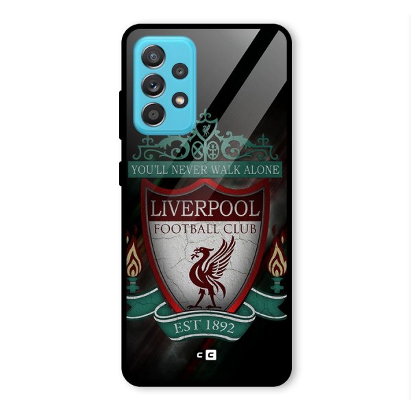 LiverPool FootBall Club Glass Back Case for Galaxy A52s 5G