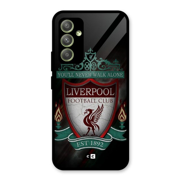 LiverPool FootBall Club Glass Back Case for Galaxy A54