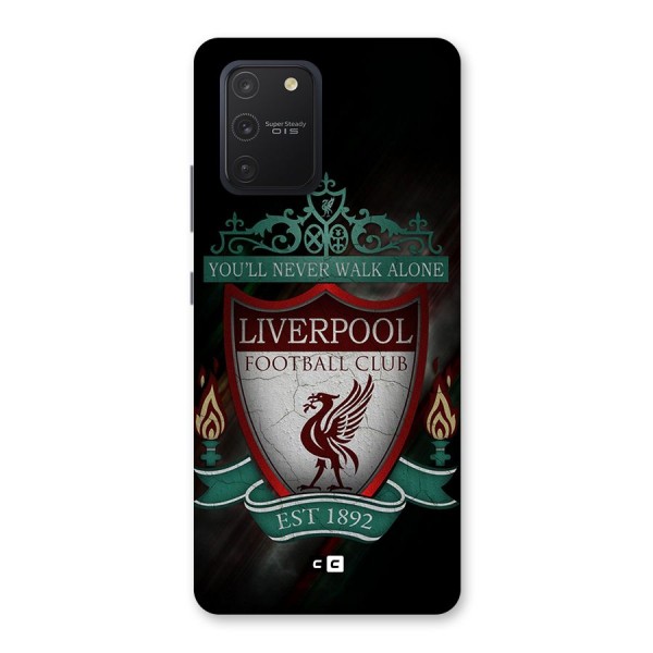 LiverPool FootBall Club Glass Back Case for Galaxy S10 Lite