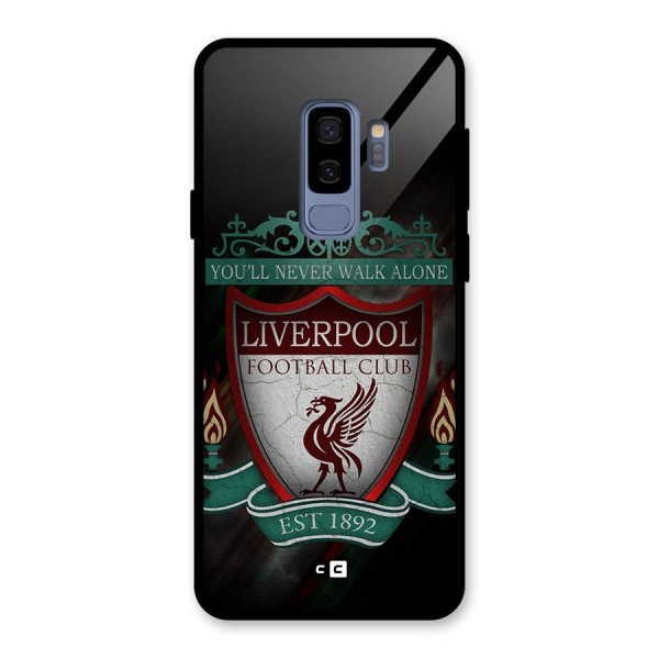 LiverPool FootBall Club Glass Back Case for Galaxy S9 Plus