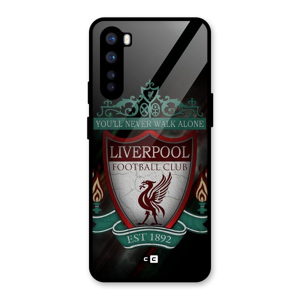 LiverPool FootBall Club Glass Back Case for OnePlus Nord