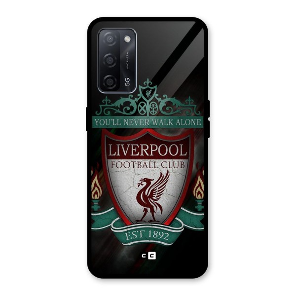 LiverPool FootBall Club Glass Back Case for Oppo A53s 5G