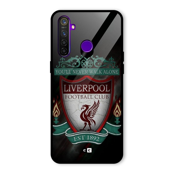 LiverPool FootBall Club Glass Back Case for Realme 5 Pro