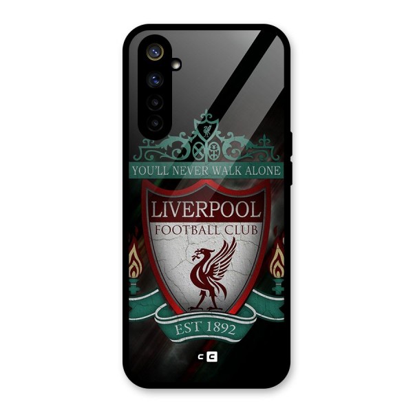 LiverPool FootBall Club Glass Back Case for Realme 6