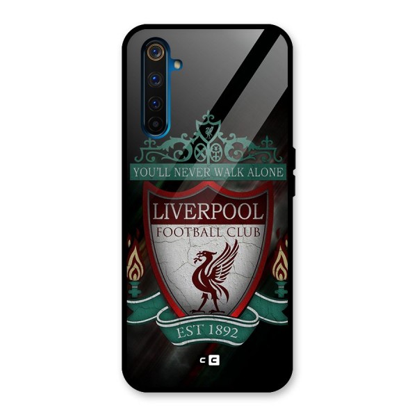 LiverPool FootBall Club Glass Back Case for Realme 6 Pro