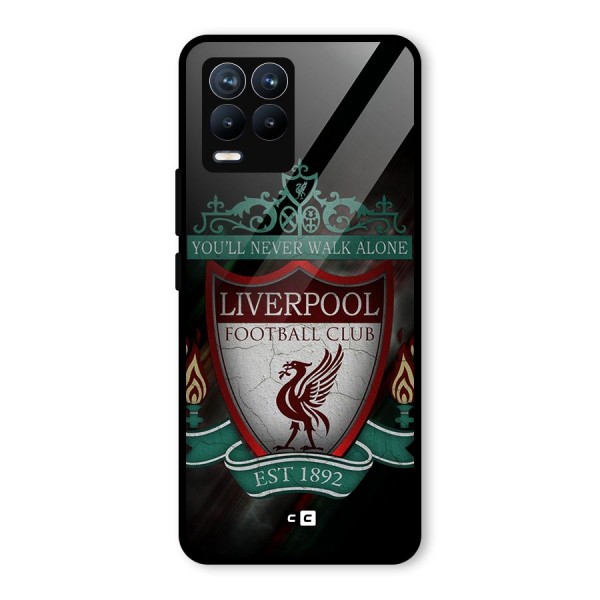 LiverPool FootBall Club Glass Back Case for Realme 8 Pro