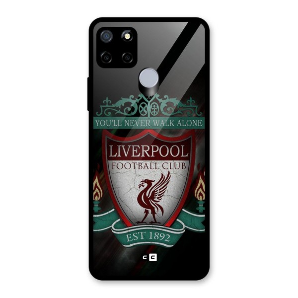 LiverPool FootBall Club Glass Back Case for Realme C15