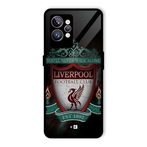 LiverPool FootBall Club Glass Back Case for Realme GT2 Pro