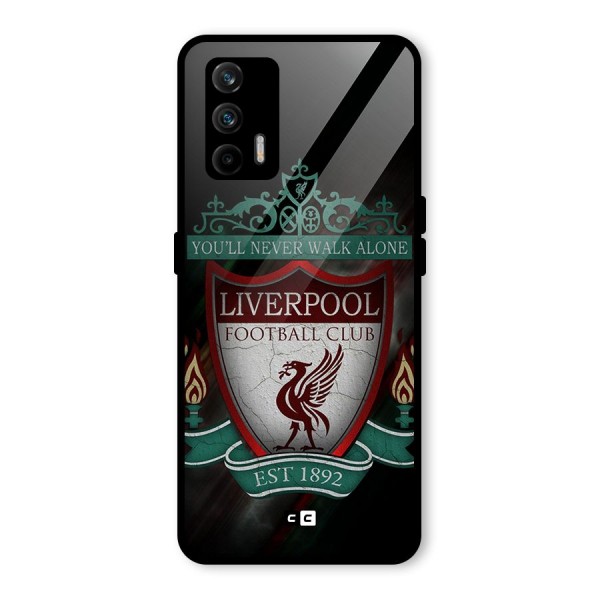 LiverPool FootBall Club Glass Back Case for Realme X7 Max