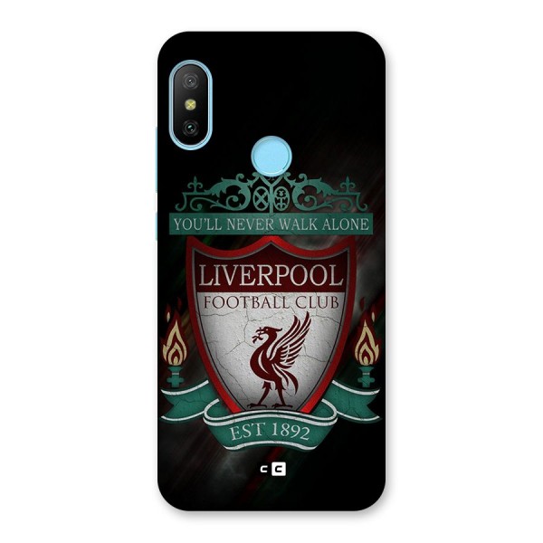 LiverPool FootBall Club Back Case for Redmi 6 Pro