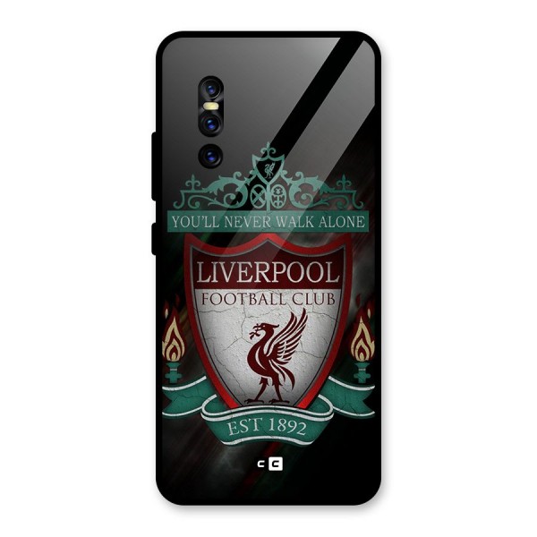 LiverPool FootBall Club Glass Back Case for Vivo V15 Pro