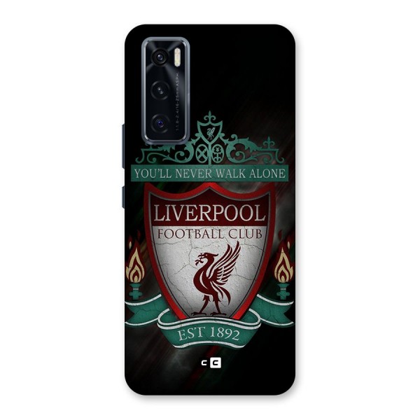 LiverPool FootBall Club Glass Back Case for Vivo V20 SE