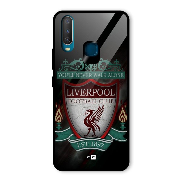 LiverPool FootBall Club Glass Back Case for Vivo Y15