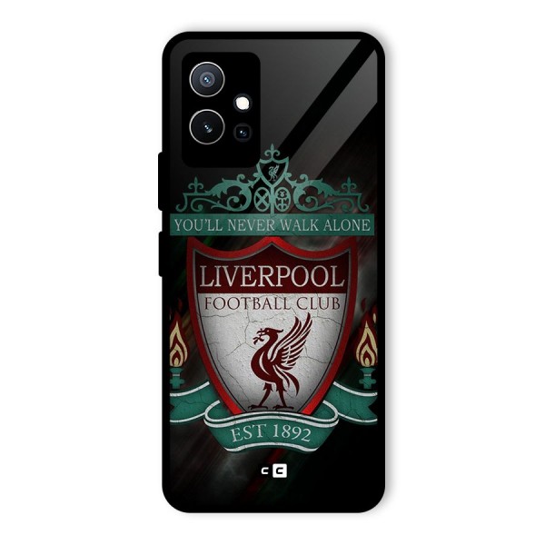 LiverPool FootBall Club Glass Back Case for Vivo iQOO Z6