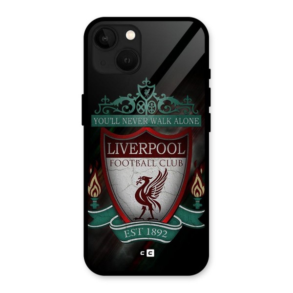 LiverPool FootBall Club Glass Back Case for iPhone 13