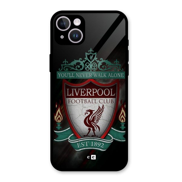 LiverPool FootBall Club Glass Back Case for iPhone 14 Plus