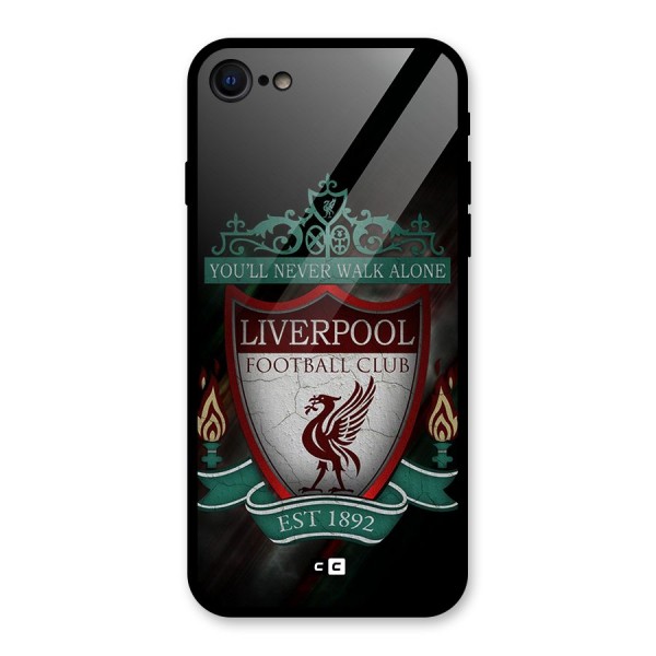 LiverPool FootBall Club Glass Back Case for iPhone 8