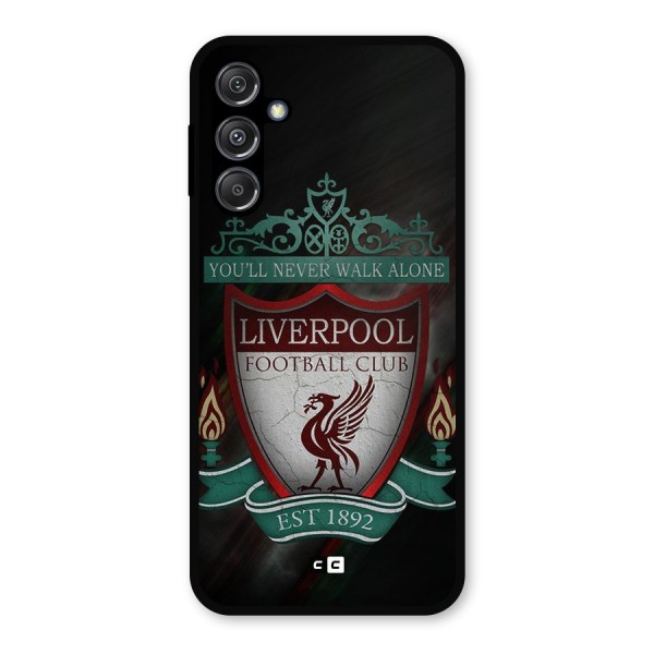 LiverPool FootBall Club Metal Back Case for Galaxy M34 5G