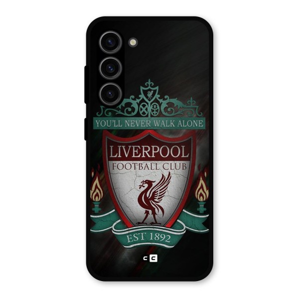 LiverPool FootBall Club Metal Back Case for Galaxy S23