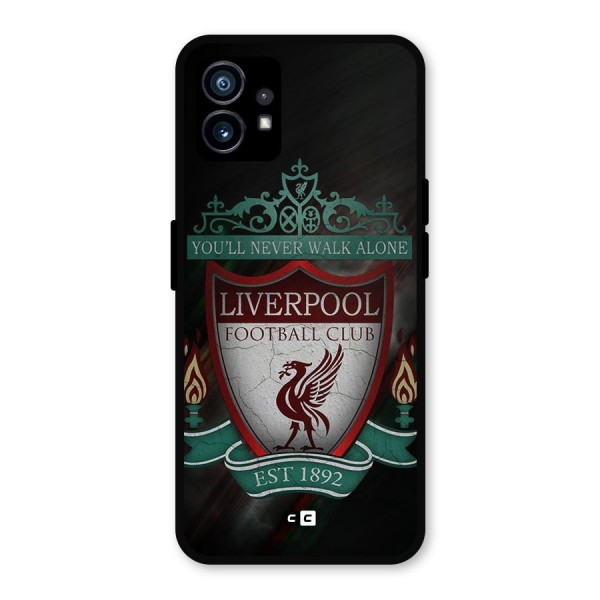 LiverPool FootBall Club Metal Back Case for Nothing Phone 1