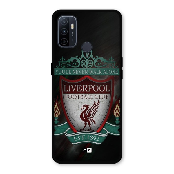 LiverPool FootBall Club Metal Back Case for Oppo A53