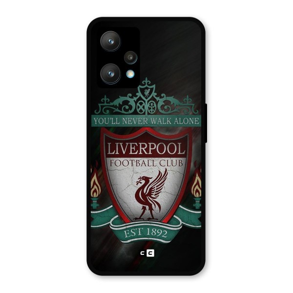 LiverPool FootBall Club Metal Back Case for Realme 9